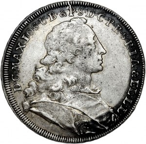 Germany, Bavaria, Maximilian III Joseph, 1755 thaler, Munich