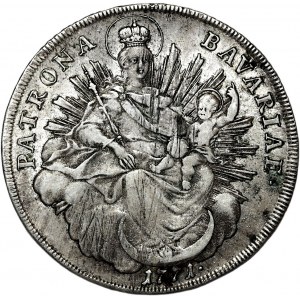 Niemcy, Bawaria, Maksymilian III Józef, talar 1771, Monachium