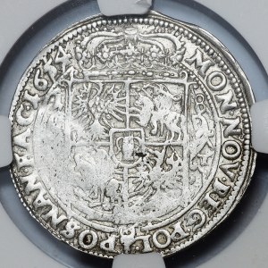 John II Casimir, ort 1654 AT, Poznań, rare