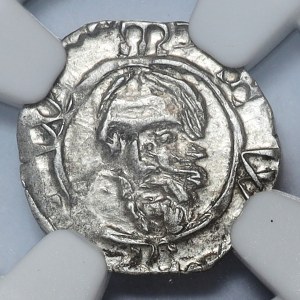 Śląsk, Ks. Wrocławskie, Zygmunt Luksemburczyk, halerz (1419-1437), KORONA, Wrocław