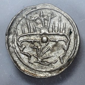 Silesia, KS. Legnicko-Brzeskie, Ludwig II Brzeski, halerz (1400-1500), Legnica