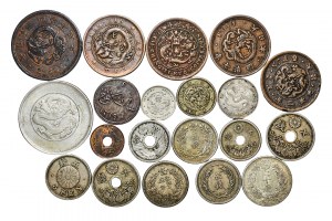 China and Japan, set of 20 pieces.