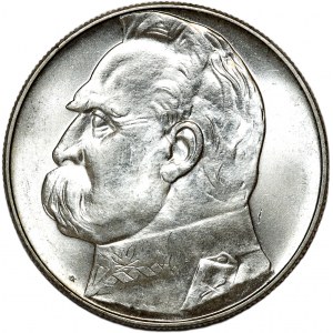 10 złotych 1935, Piłsudski