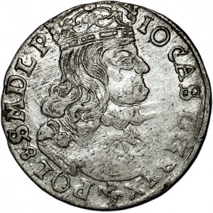 Jan II Kazimierz, szóstak 1662 NG, Poznań