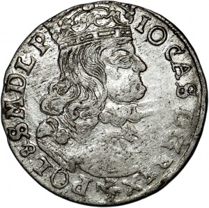 John II Casimir, sixpence 1662 NG, Poznań