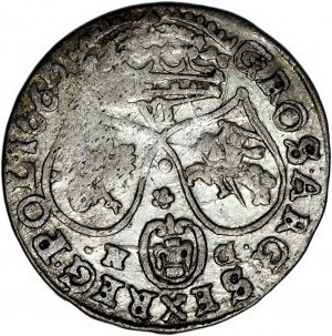 John II Casimir, sixpence 1662 NG, Poznań