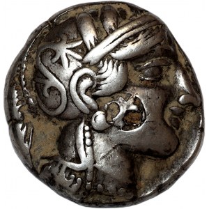 Grecja, Attyka, Ateny, tetradrachma 454-404 p.n.e.