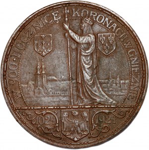 Medal 900th Anniversary of the Coronation of Boleslaw the Brave 1924
