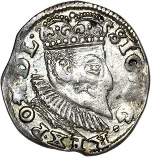 Sigismund III Vasa, trojak 1596, Poznań