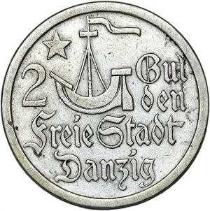 Wolne Miasto Gdańsk, 2 guldeny 1923, Utrecht