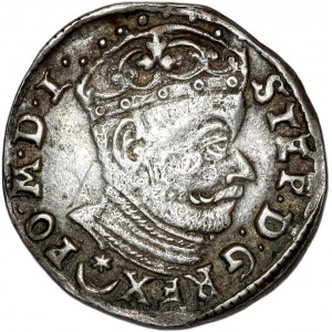 Stefan Batory, trojak 1582, Wilno