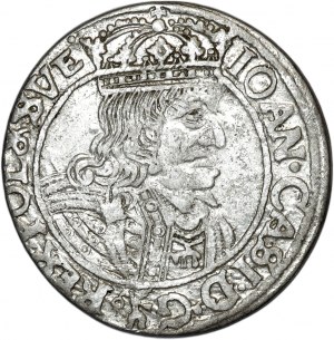 John II Casimir, sixpence 1661 GBA, Lviv