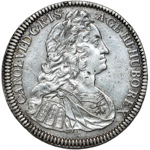 Austria, Karol VI, talar 1737, Hall