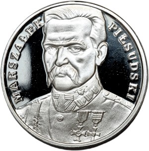 100000 Gold 1990, Pilsudski, Small Triptych