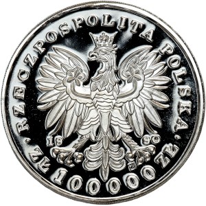 100000 złotych 1990, Piłsudski, Mały Tryptyk