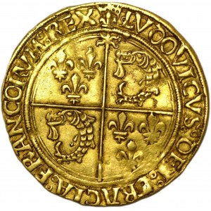 Francja, Ludwik XII (1498-1514) Ecu d'or du Dauphine