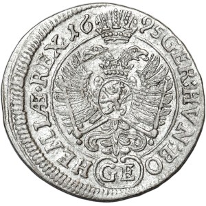 Austria, Leopold I, 3 krajcary 1695 GE, Praga