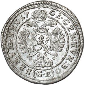 Austria, Leopold I, 3 krajcary 1701 GE, Praga