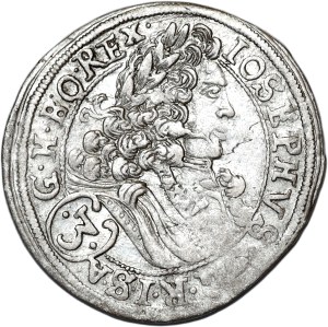 Austria, Joseph I, 3 krajcars 1710 IP, Sankt Viet