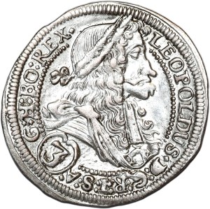 Austria, Leopold I, 3 krajcars 1704 IA, Graz