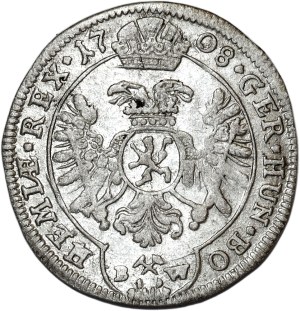 Austria, Joseph I, 3 krajcars 1708 BW, Kutna Hora