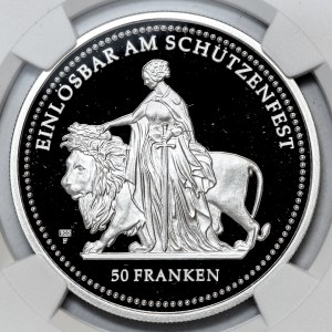 Szwajcaria, 50 franków 2002, Zurich