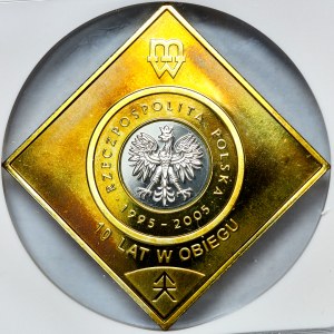 2 gold 2005, 10 years in circulation