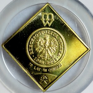 1 grosz 2005, 10 lat w obiegu