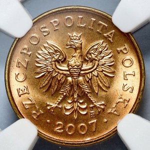 2 pennies 2007, ONE.