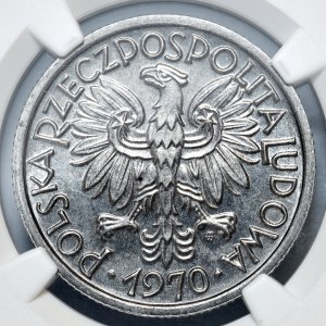2 złote 1970, Jagody, zaokrąglona 7, bez znaku