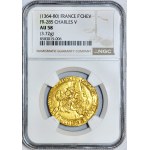 Francja, Jan II Dobry 1350-1364, Ecu d'or
