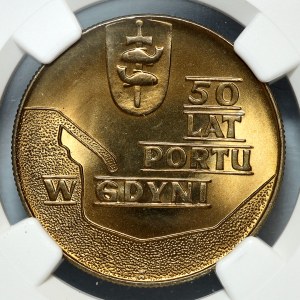 10 gold 1972, Port of Gdynia