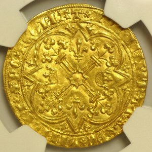 France, Charles V (1364-80), Frank, issued 20.04.1365