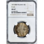 10 złotych 1971, F.A.O. FIAT PANIS