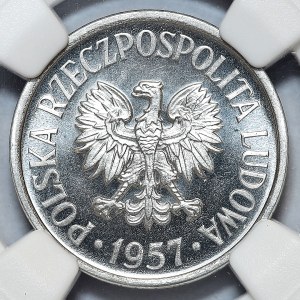 20 pennies 1957, narrow date