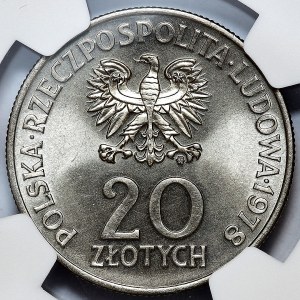 20 Gold 1978, First Pole in Space, with a teardrop