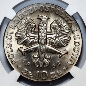 10 złotych 1965, Nike w deszczu