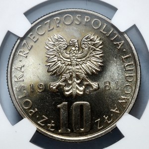 10 gold 1981, Boleslaw Prus