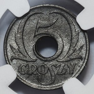 General Government, 5 pennies 1939