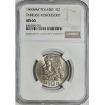 10 złotych 1969, Tadeusz Kościuszko