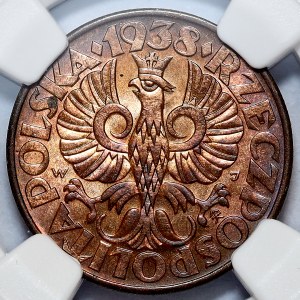 5 pennies 1938