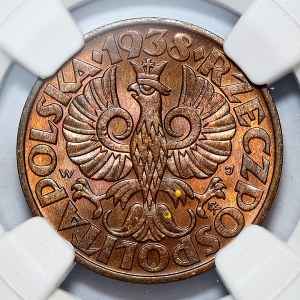 5 pennies 1938