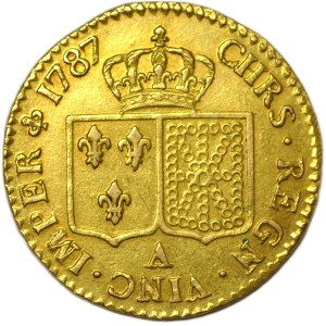Francja, Ludwik XVI, Louis d'Or 1787 A