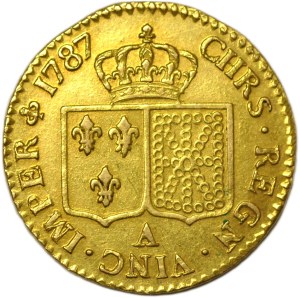 Francja, Ludwik XVI, Louis d'Or 1787 A