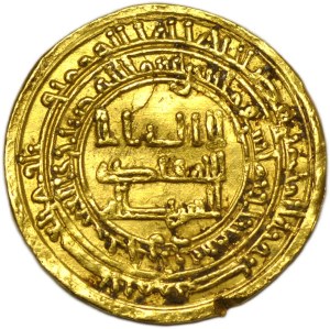 Islam, AV dinar, caliph Abu'l Abbas Ahmad al-Mu'tadid billah 279-289 AH (892-902 AD)