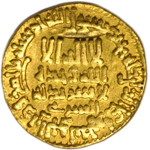 Islam, AV dinar, kalif al-Ma'mun 198-218 AH (813-833 AD) 200 AH=815 AD, Misr