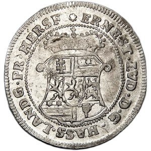 Niemcy, Ernest Ludwig, 10 krajcarów 1726 BIB, Hesja-Darmsdtadt