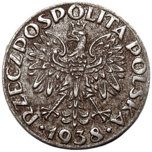 Generalne Gubernatorstwo, 50 groszy 1938 FAŁSZERSTWO