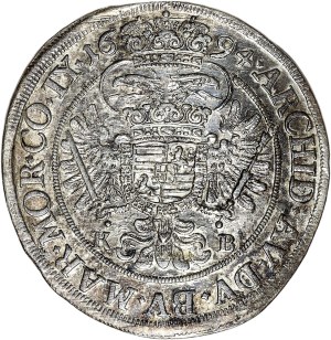 Hungary, Leopold I, 1/2 thaler 1694 KB