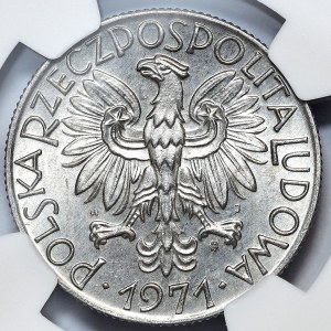 5 złotych 1971, Rybak